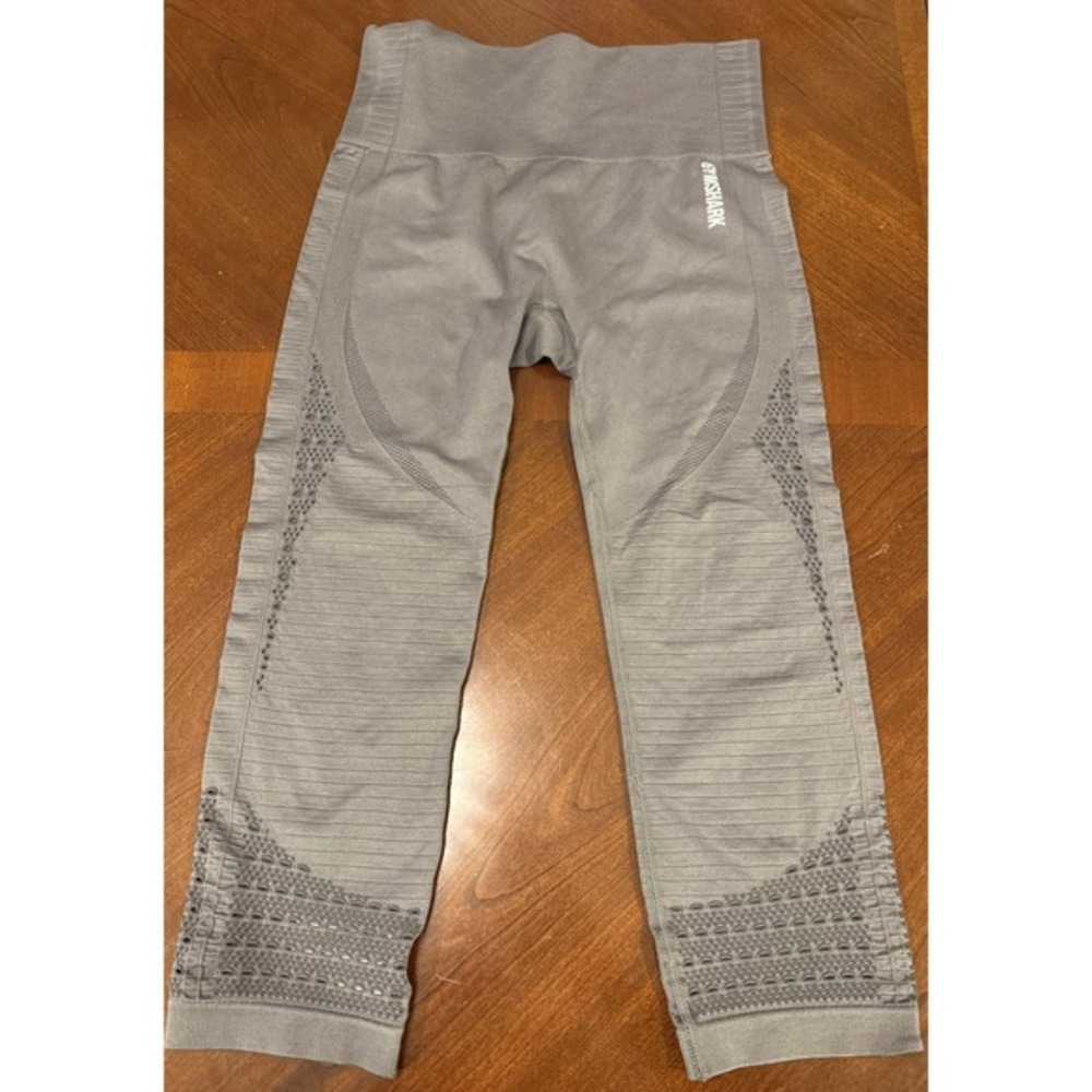 Gymshark‎ Vital Seamless Cropped Leggings Workout Gym Activewear Size Medium